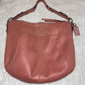 Coach Leather Tote - Rose Pinkish - used